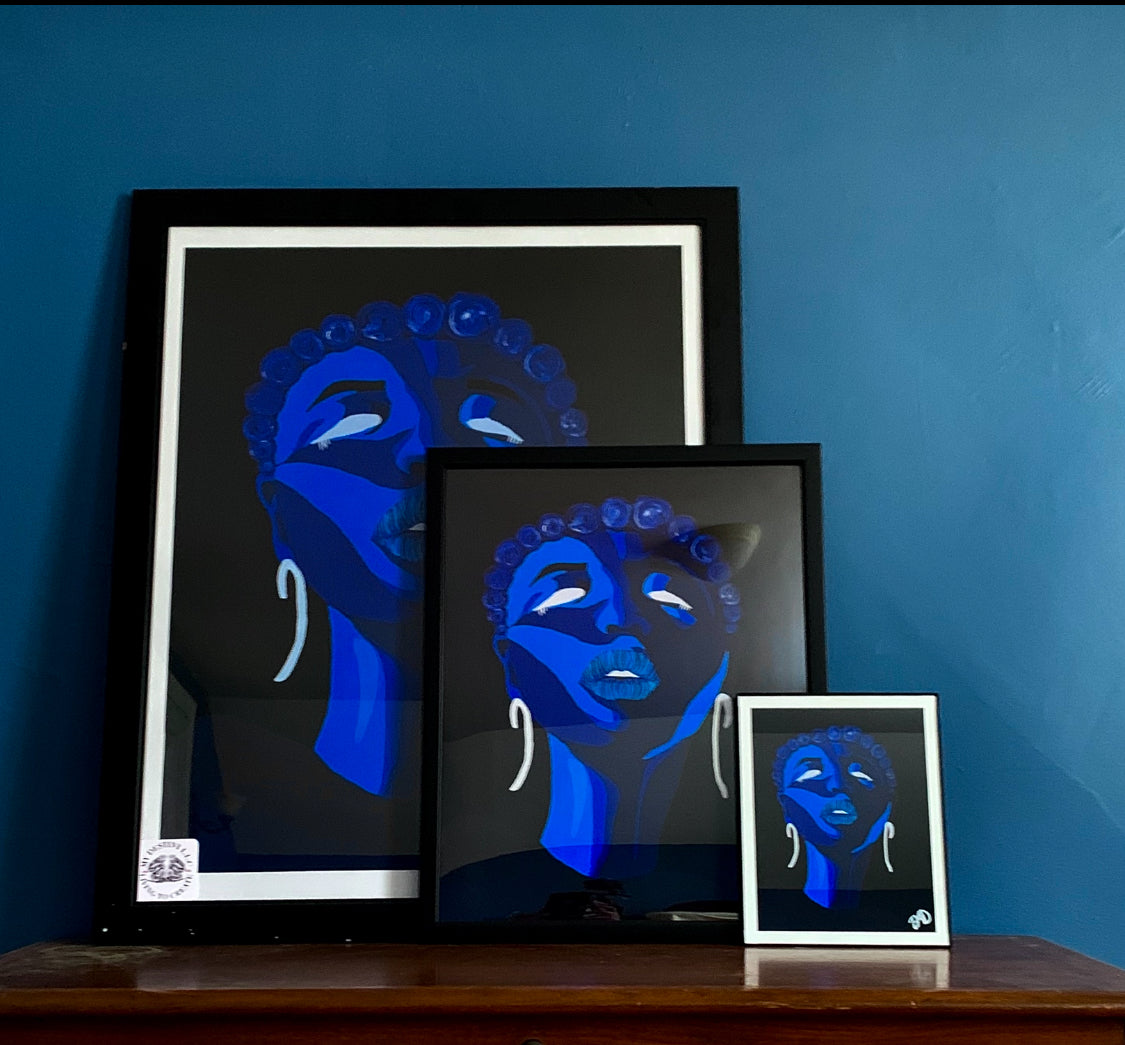 Feeling Blue-Limited Edition Print